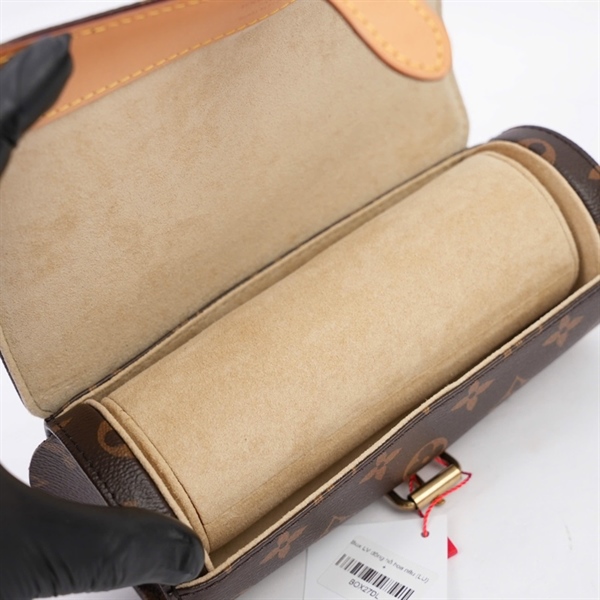 Box LV đồng hồ hoa nâu (LU)+