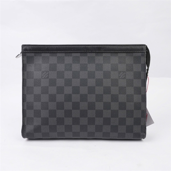 Túi LV Clutch ô vuông đen (TA5109) sz26 (BQ) KG+