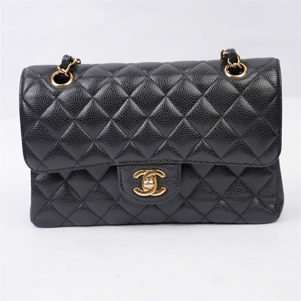 Túi Chanel Classic đen (27780542) sz22 (BQ) KG+