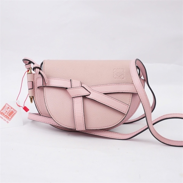 Túi Loewe đeo chéo hồng sz14 (BQ) KG+