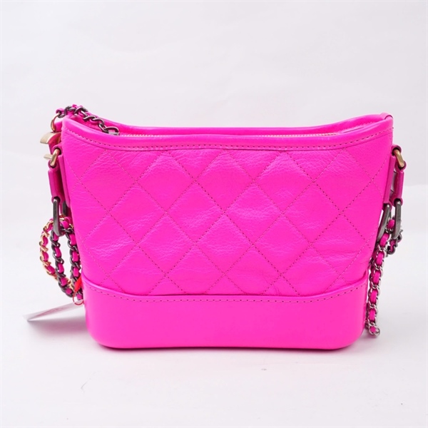 Túi Chanel Gab hồng (29125130) sz19 (BQ) KG+