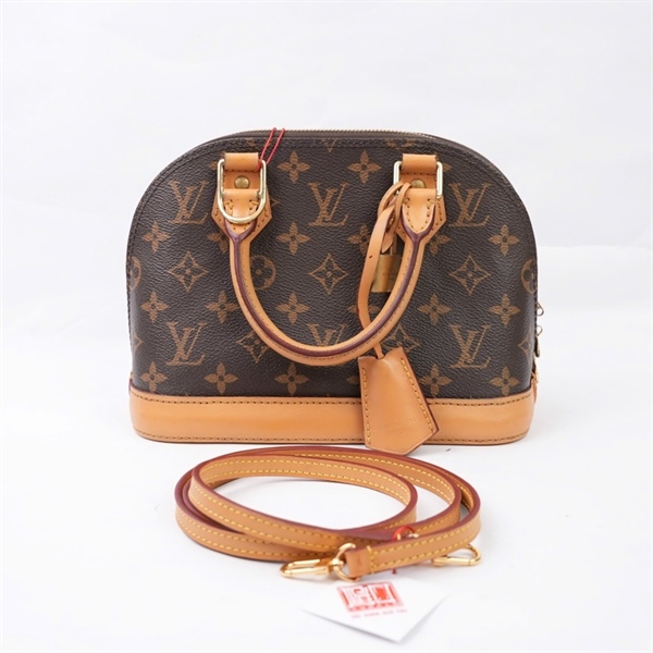 Túi LV Alma hoa nâu kèm ổ+ 2 chìa (SN4196) sz23 (BQ) KG+