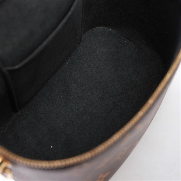 Túi LV Vanity hoa nâu kèm ổ+ 2 chìa sz18 (BQ) KG+