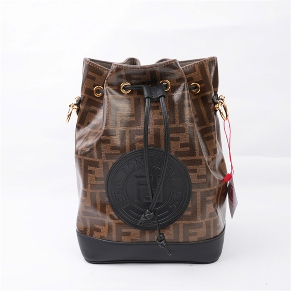 Túi Fendi Bucket nâu (189-0501) sz17 (BQ) KG+