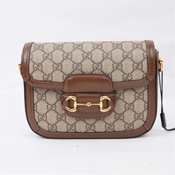 Túi GG 1955 xám 2 strap (658574-493075) sz19 (BQ) KG+