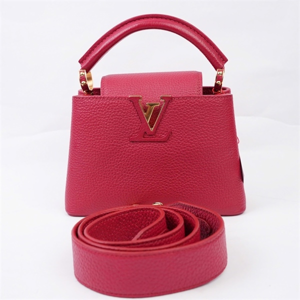 Túi LV Capu đỏ sz20 (BQ) KG+