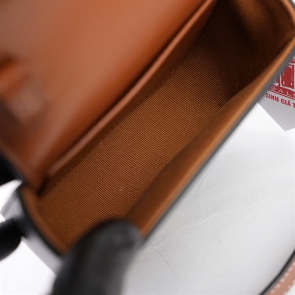 Túi Celine đeo chéo nâu mini sz10 (BQ) KG+