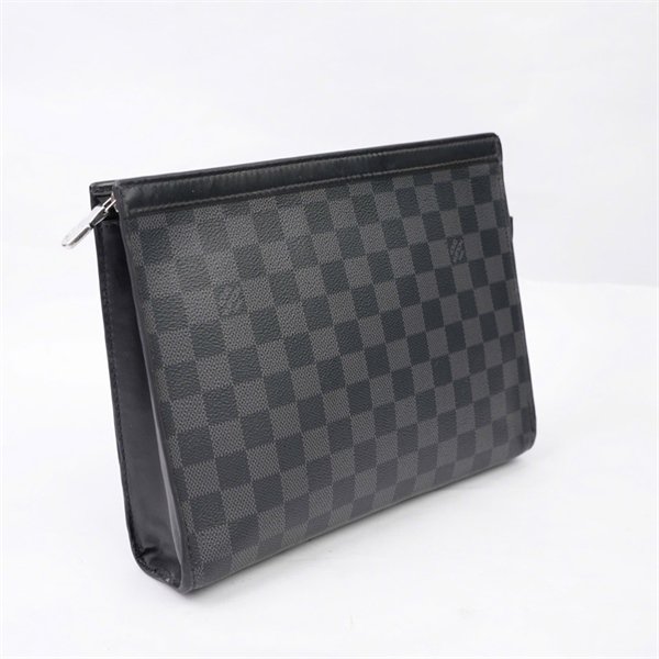 Túi LV Clutch ô vuông đen (TA5109) sz26 (BQ) KG+