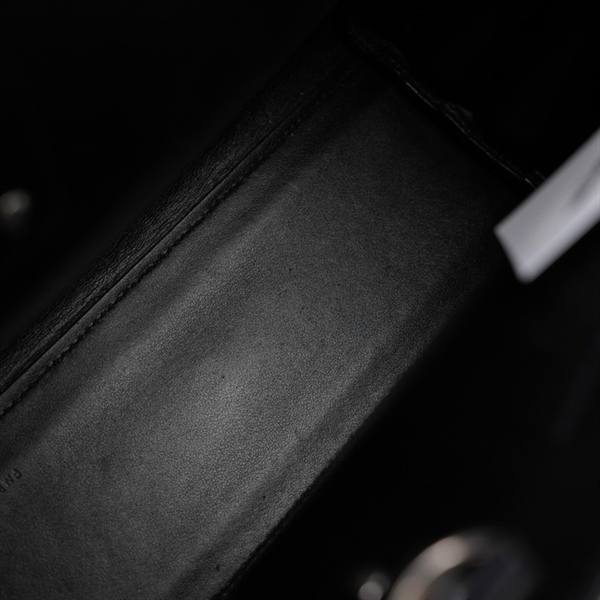 Túi YSL Handle đen kèm ổ khóa sz22 (BQ) KG+