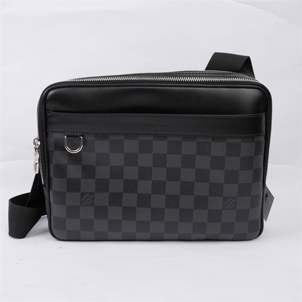 Túi LV đeo chéo ô vuông đen sz26 (BQ) KG+