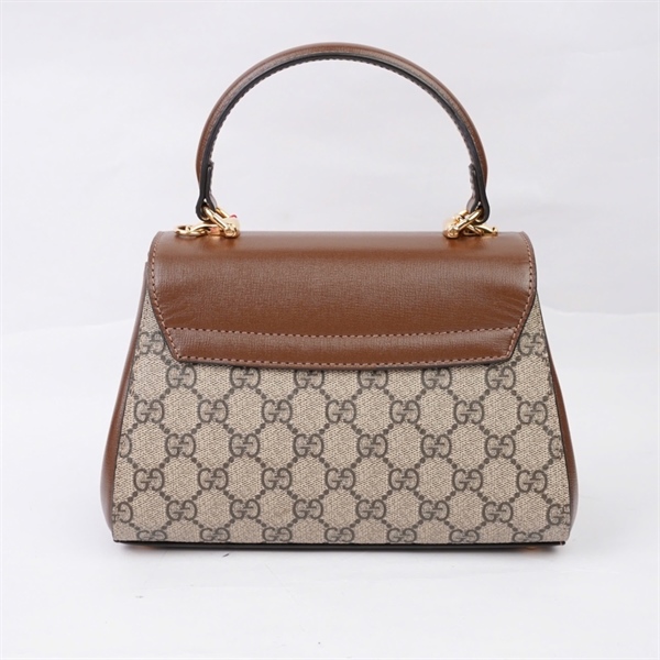 Túi GG Handle xám (708848-493075) sz22 (BQ) KG+