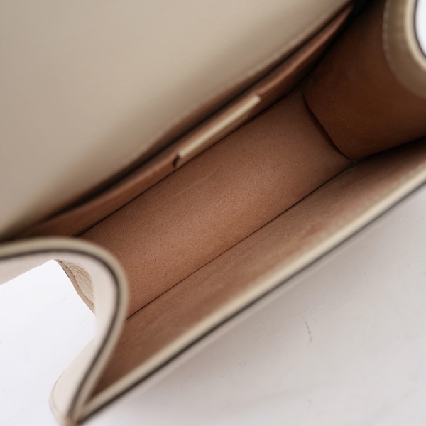 Túi GG đeo chéo trắng khóa bướm (505388-200047) sz14 (BQ) KG+