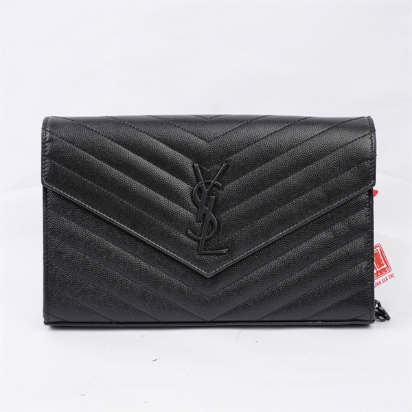 Túi YSL đeo chéo đen sz22 (BQ) KG+