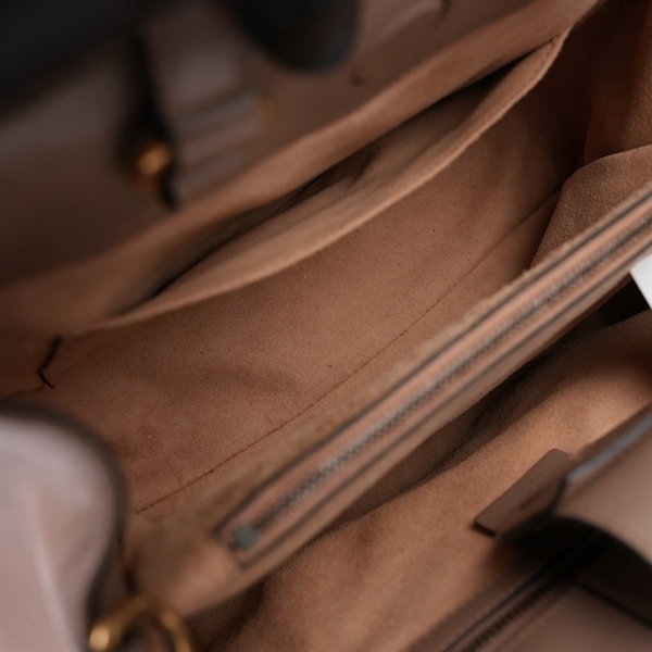 Túi GG Handle nâu (448054-591693) sz26 (BQ) KG+