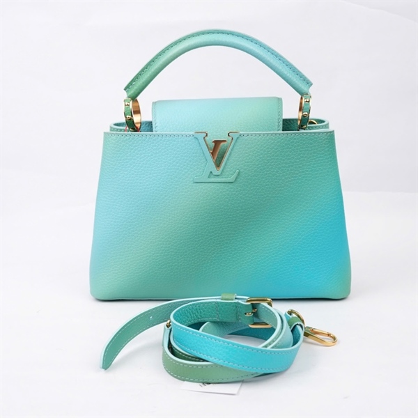 Túi LV Capu xanh ombre sz26 (BQ) KG+
