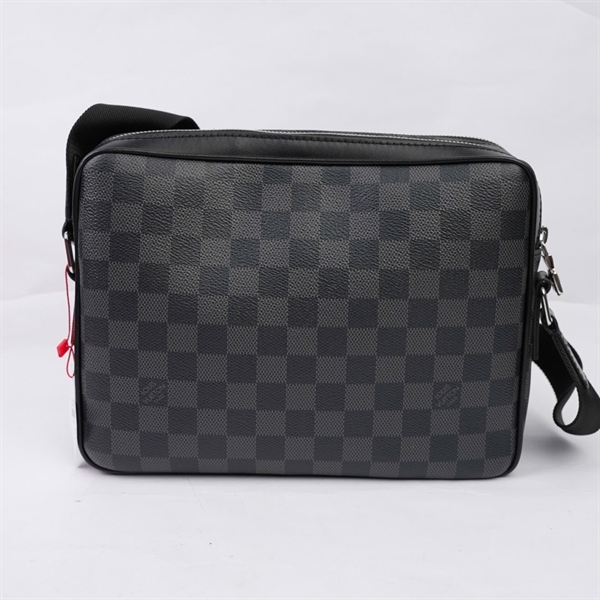 Túi LV đeo chéo ô vuông đen sz26 (BQ) KG+
