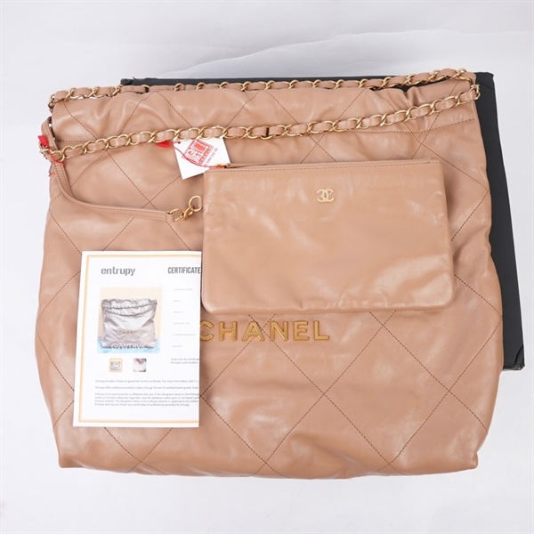 Túi Chanel Hobo nude kèm ví (H45G7AT4) sz38 KG+