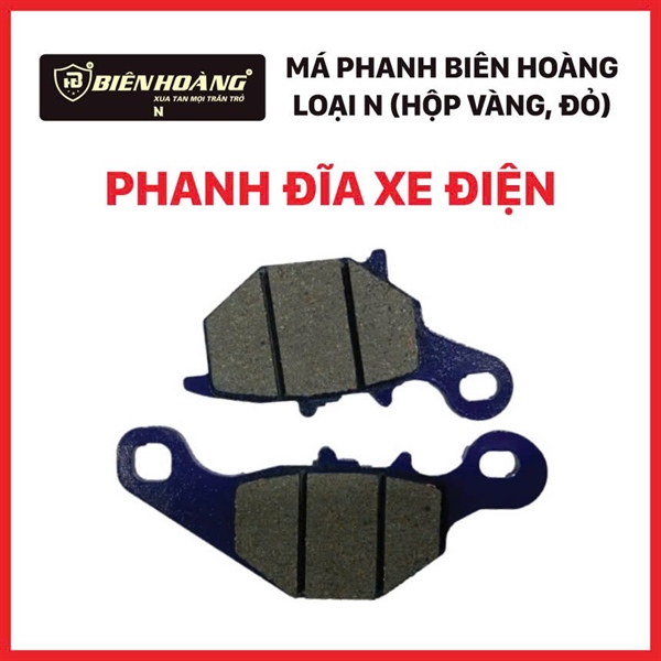 [] - Má phanh đĩa xe điện (N, vàng) (Biên Hoàng)