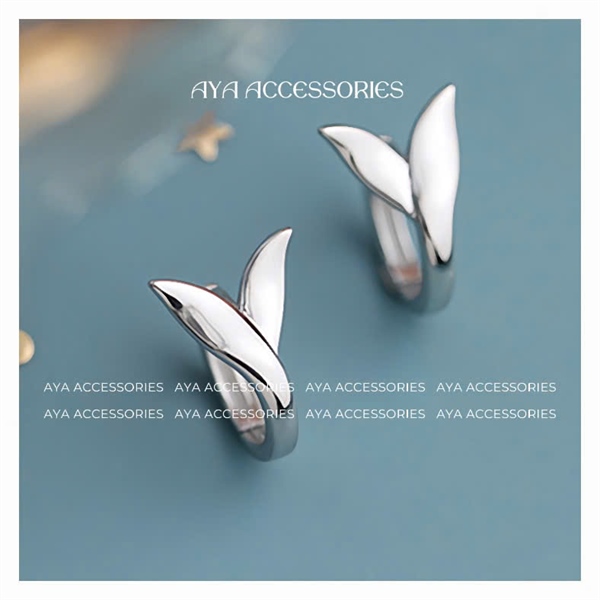 FLIX EARRINGS SILVER