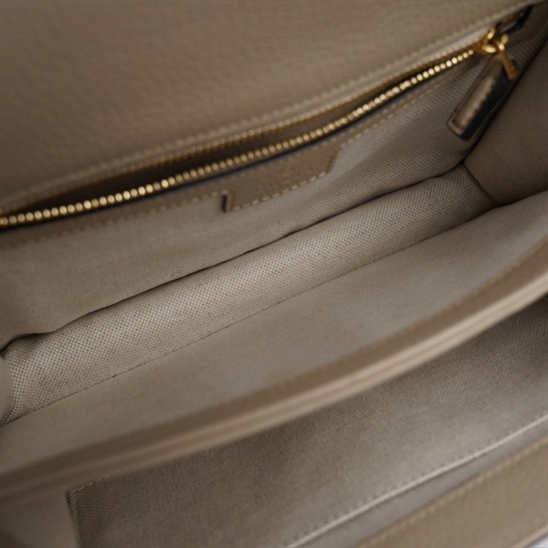 Túi GG Handle nude kèm tag xanh (B039613154) sz25 (HT) KG+