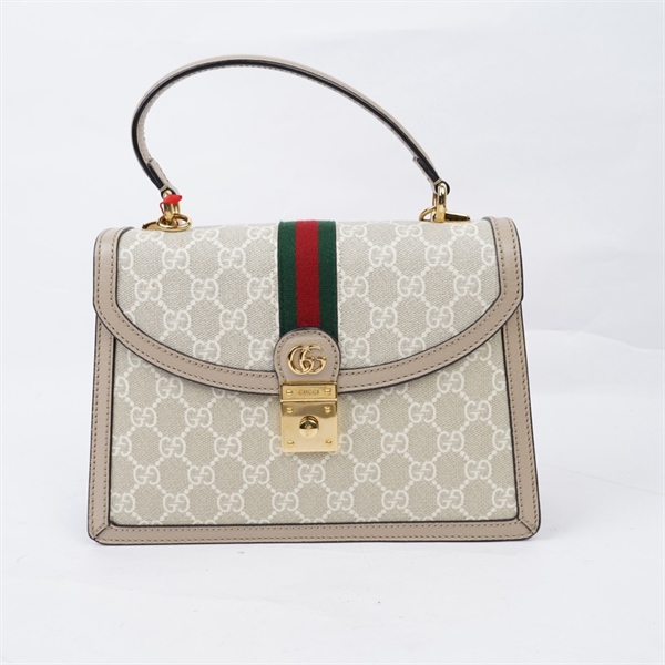 Túi GG Handle nude kèm tag xanh (B039613154) sz25 (HT) KG+