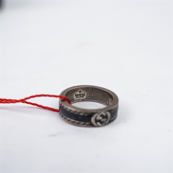 Nhẫn GG đen sz17 KG+