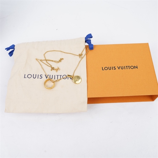 Dây chuyền LV vàng KG+