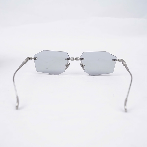 Kính Kuboraum gọng bạc Maskle H63 SM (57-16-140) KG+