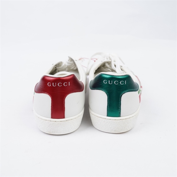 Giày GG trắng sọc xanh đỏ sz6 (UK) KG+