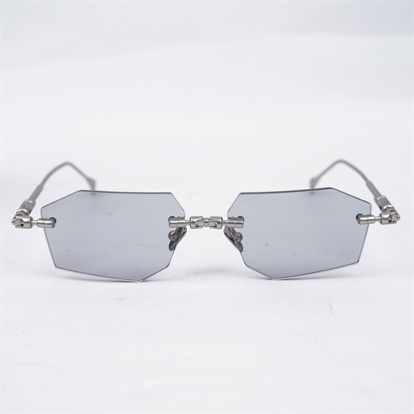 Kính Kuboraum gọng bạc Maskle H63 SM (57-16-140) KG+