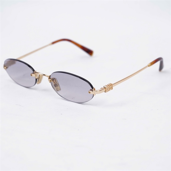 Kính Miu Miu mắt mèo gọng vàng SMUA54 5AK-04O (51-20-140) KG+