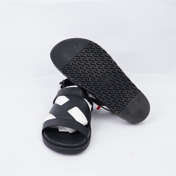 Giày Hermes đen có quai sz43 KG+