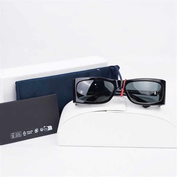 Kính Prada đen SPRB03 1AB-5S0 (56-16-120) KG+