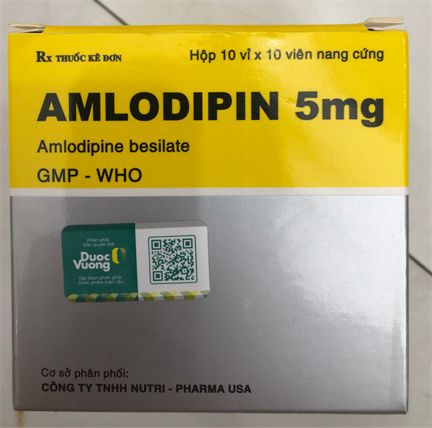 Amlodipin 5mg