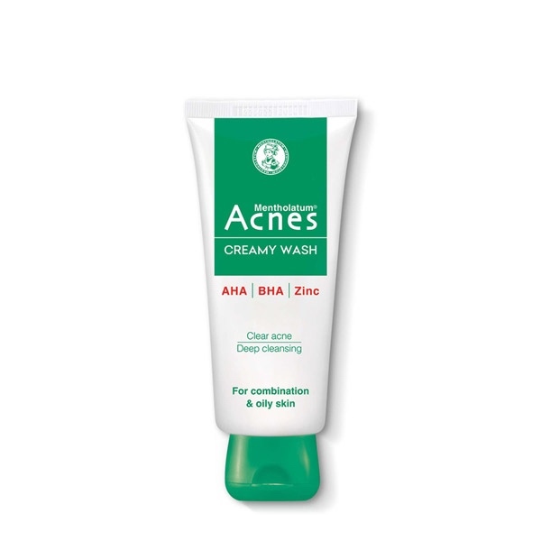 Sữa Rửa Mặt Acnes creamy wash tuýp 100g