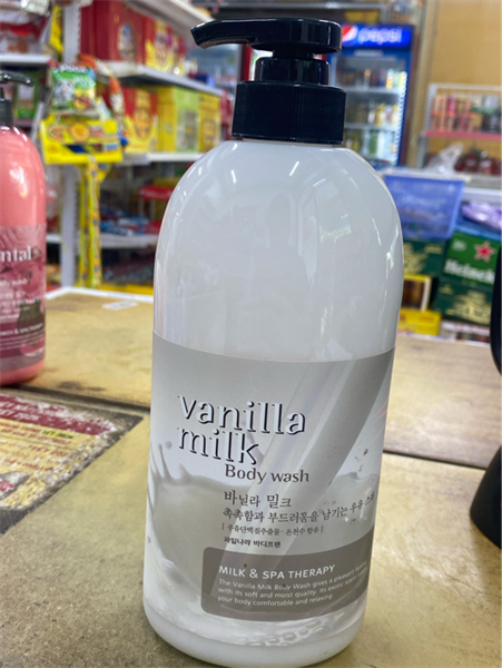 Sữa tắm massage Hương sữa vani 740g