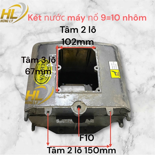Két Nước Máy Nổ 9=10 nhôm