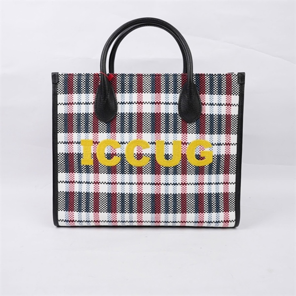 Túi GG Tote trắng phối xanh đỏ (659983-525040) sz31 KG+