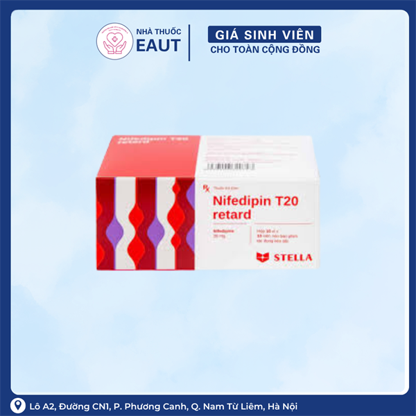 NIFEDIPIN T20 RETARD STELLA 10X10