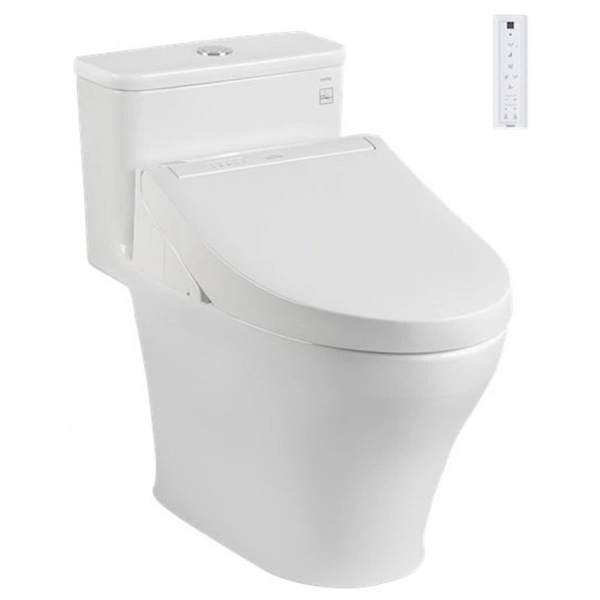 Bàn cầu một khối MS857 kèm nắp rửa điện tử WASHLET dòng C5 – TCF24410AAA