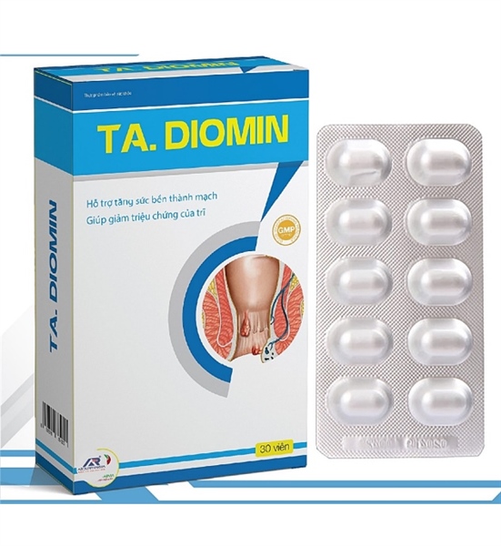 TA.Diomin trĩ Hộp 30 viên