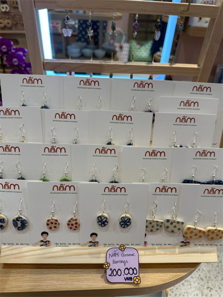 Nấm - Ceramic Earrings