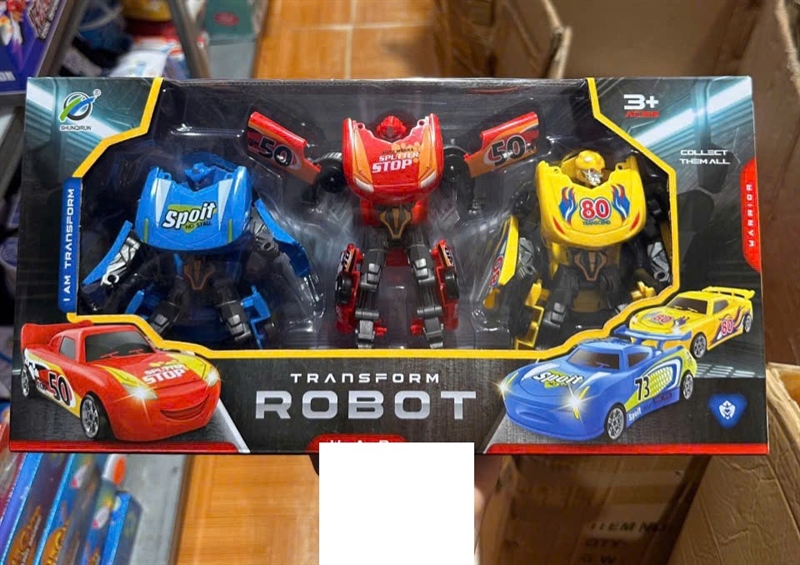 Hộp robot lắp ghép 3 con giá 140k MS: 339-36