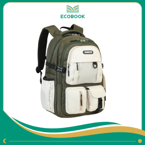 Balo học sinh SAKOS STORMY (Xanh rêu) Balo học sinh SAKOS STORMY (Xanh rêu)