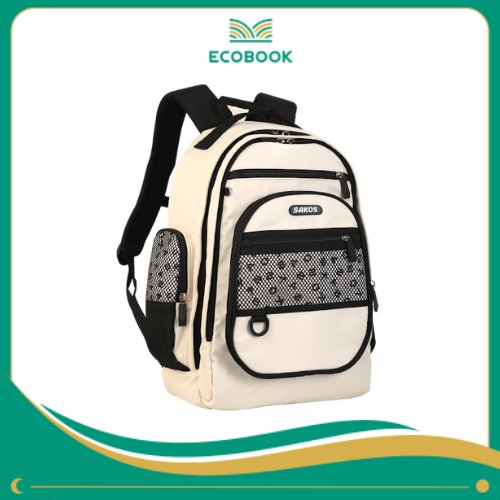 Balo học sinh SAKOS GRAVITIES (Kem) Balo học sinh SAKOS GRAVITIES (Kem)