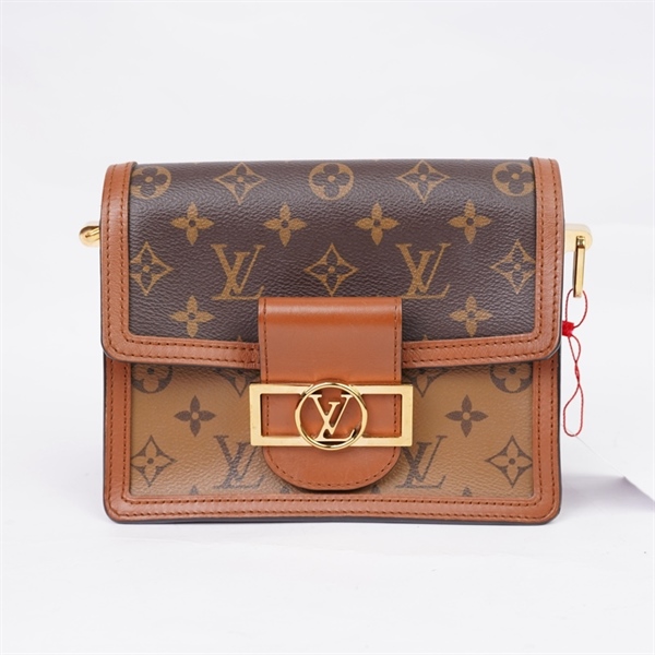 Túi LV Dauphine hoa nâu sz19 (LT) KG+