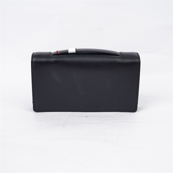 Túi Dior Clutch đen khóa con ong (11-MA-0137) sz18 (A-T) KG+