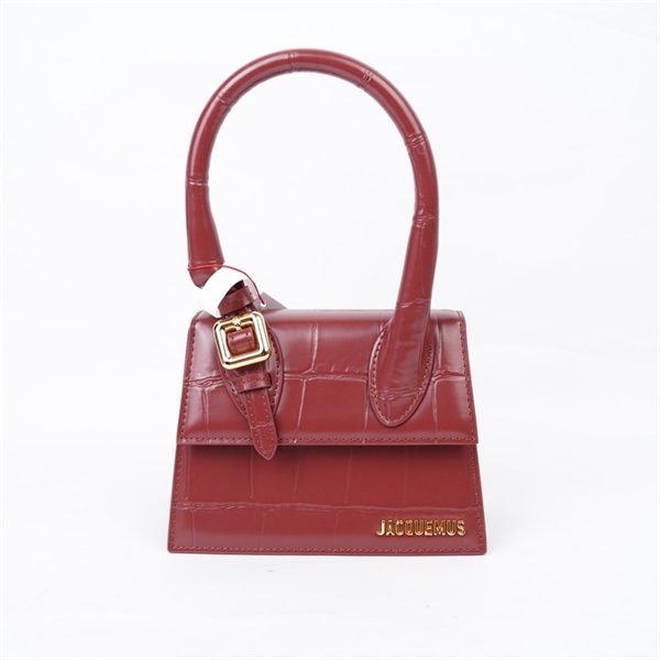 Túi Jacquemus nâu đỏ sz18 (A-T) KG+
