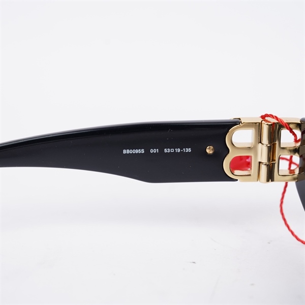 Kính Balenciaga đen BB0095S001 (53-19-135) KG+