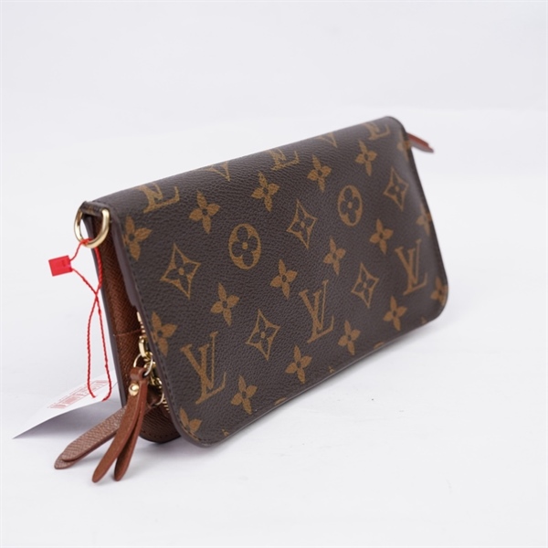 Ví LV hoa nâu gập 2 (LT) KG+